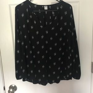 Old Navy flowy blouse
